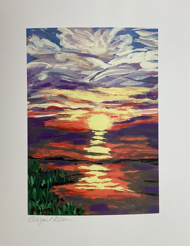 Marsh Sunset - Print