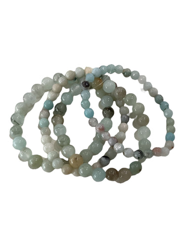 Stone Bracelet - Set of 4 - Amazonite