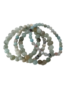 Stone Bracelet - Set of 4 - Amazonite