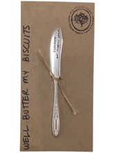 "Well, Butter My Biscuits" Butter Knife Stamped Servingware