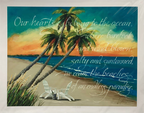 Our Hearts Belong to the Ocean Print - 16