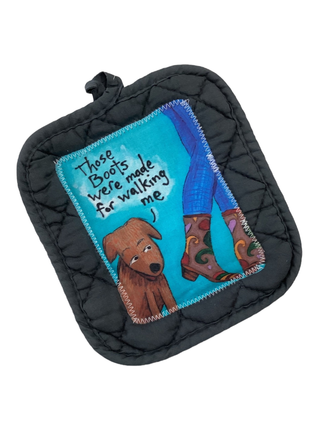 #127 Hot Pad - Boots