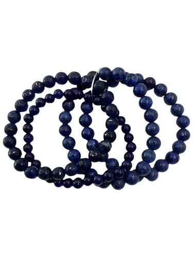 Stone Bracelet - Set of 4 - Navy