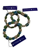 Seashore Color Solid and Multi Clay Bead Stretch Bracelets