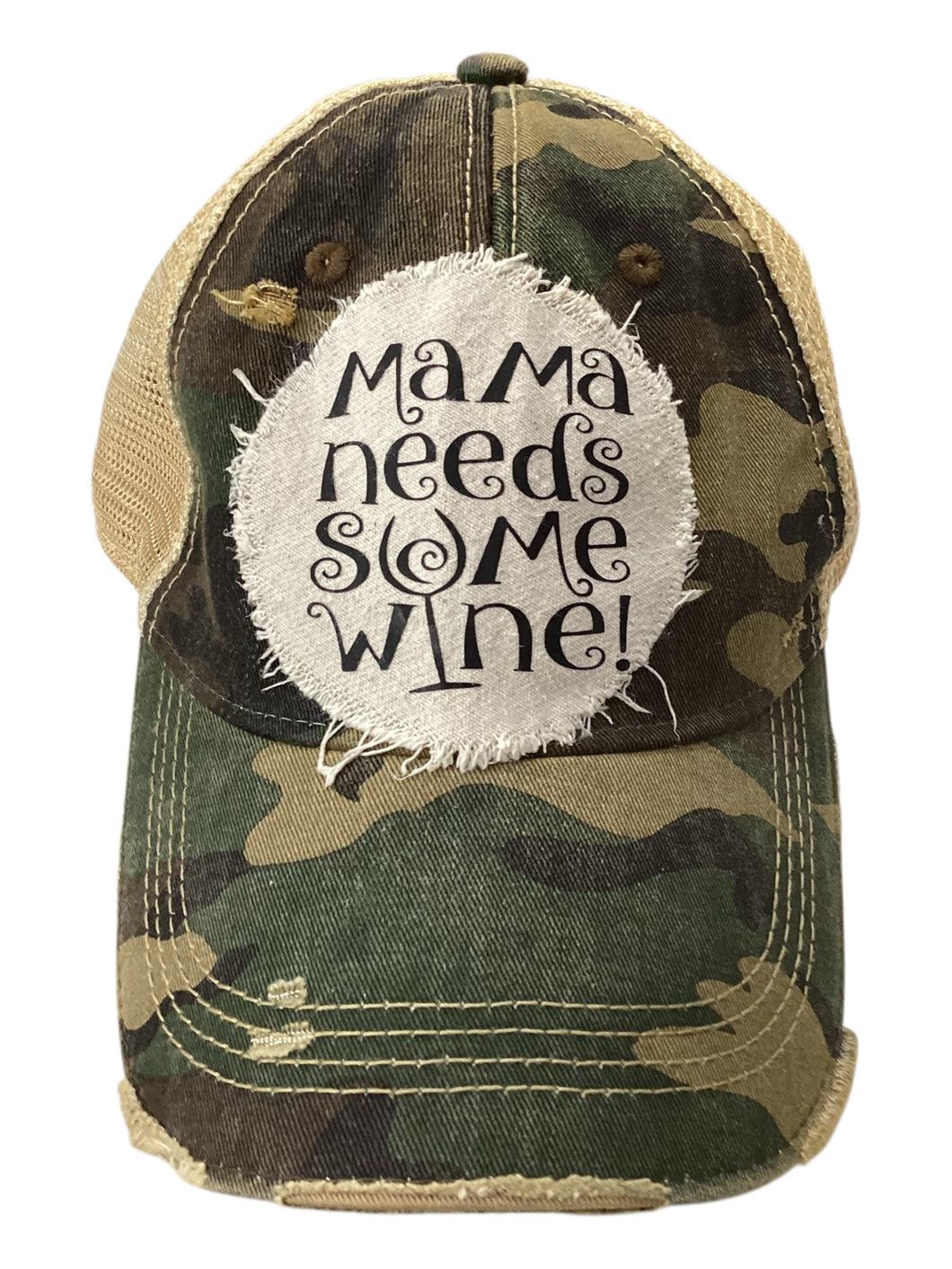 Mama Needs Some Wine Hat