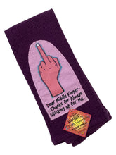 #253 Tea Towel - Middle Finger