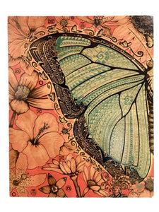 Blue Morpho - Pink (Set of Two)