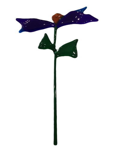 Single Stem Suncatcher - Blue