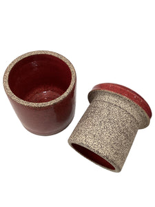 Butter Keeper Crock - Red