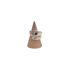 Silver Plate Spiral Rings