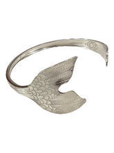 Silver Plate Mermaid Tail Bracelet