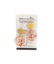 Circle Earring - Blossom or Black