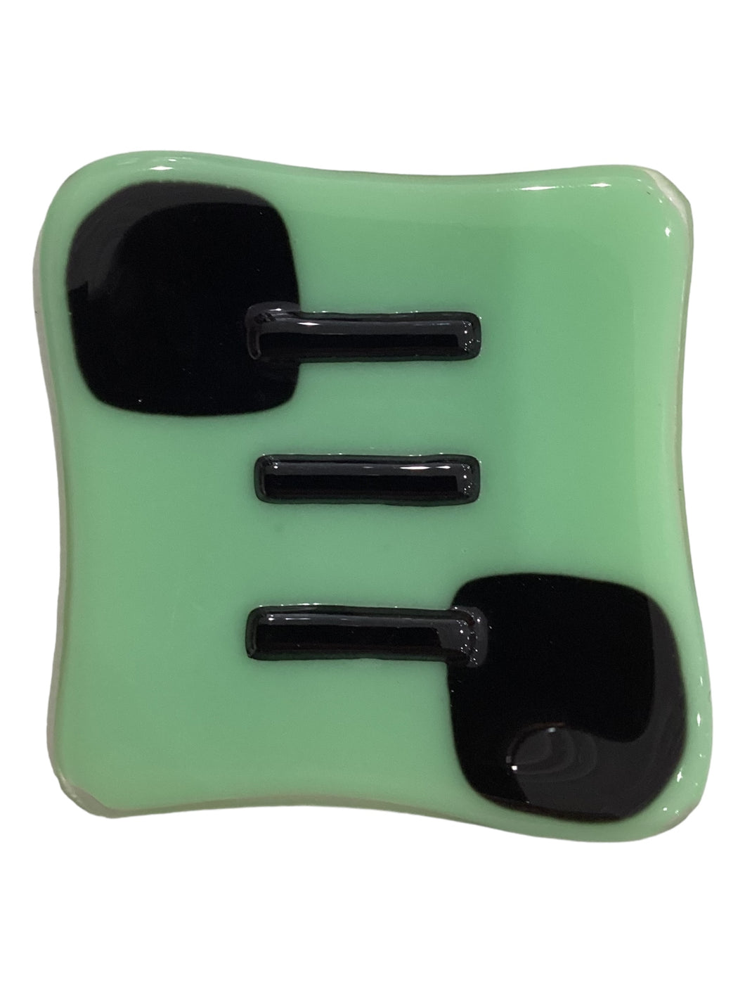 Soap Dish - Sage Green/Black