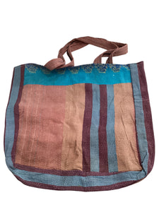 Kantha Pocket Tote Bag