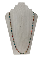 Enamel Long Necklace - Multi