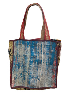 Kantha Pocket Tote Bag