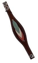 Janis Cuff Brown Tri-color