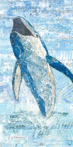 Dancin'Dolphin - Print on Canvas