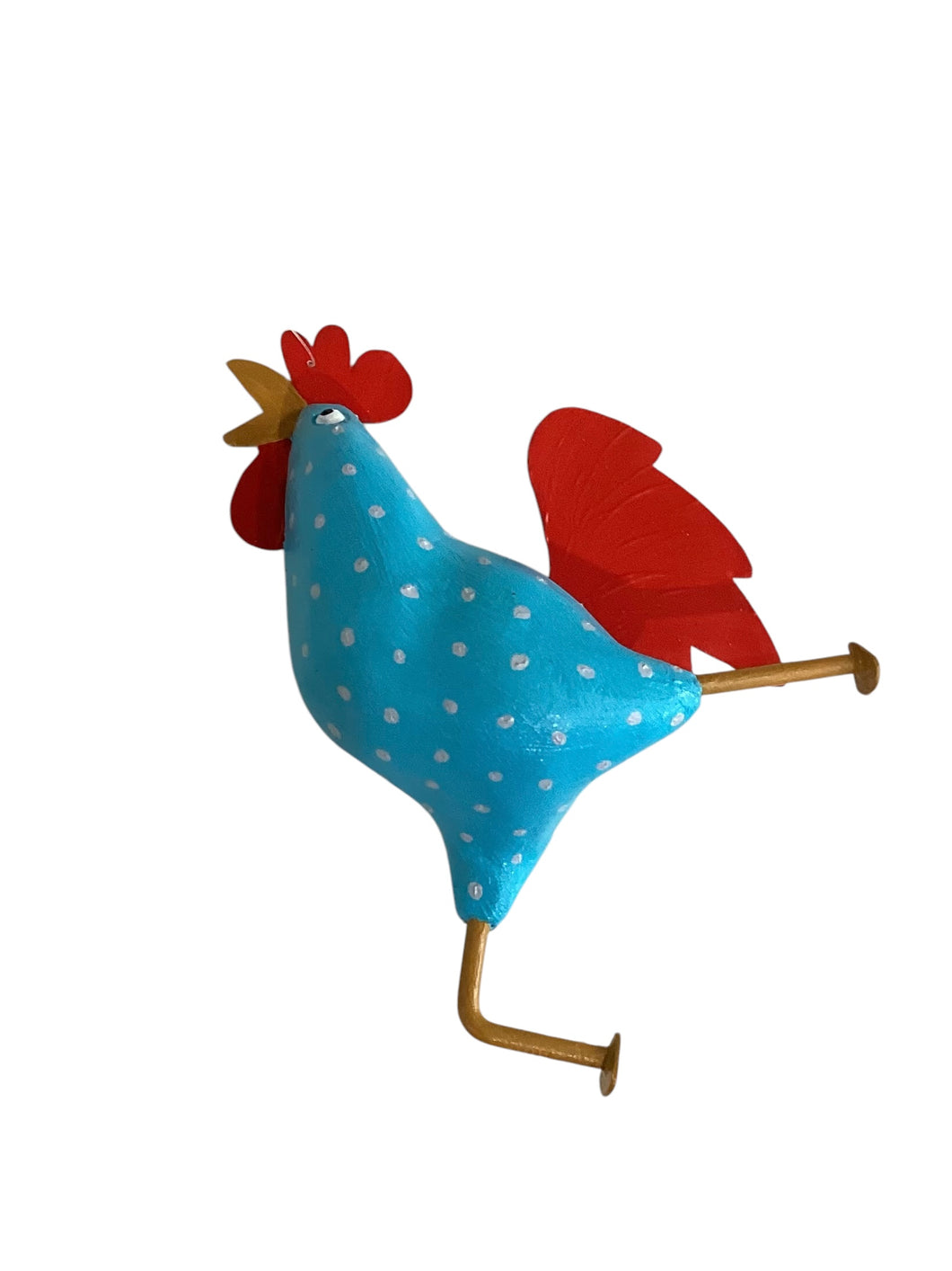 Running Rooster Ornament