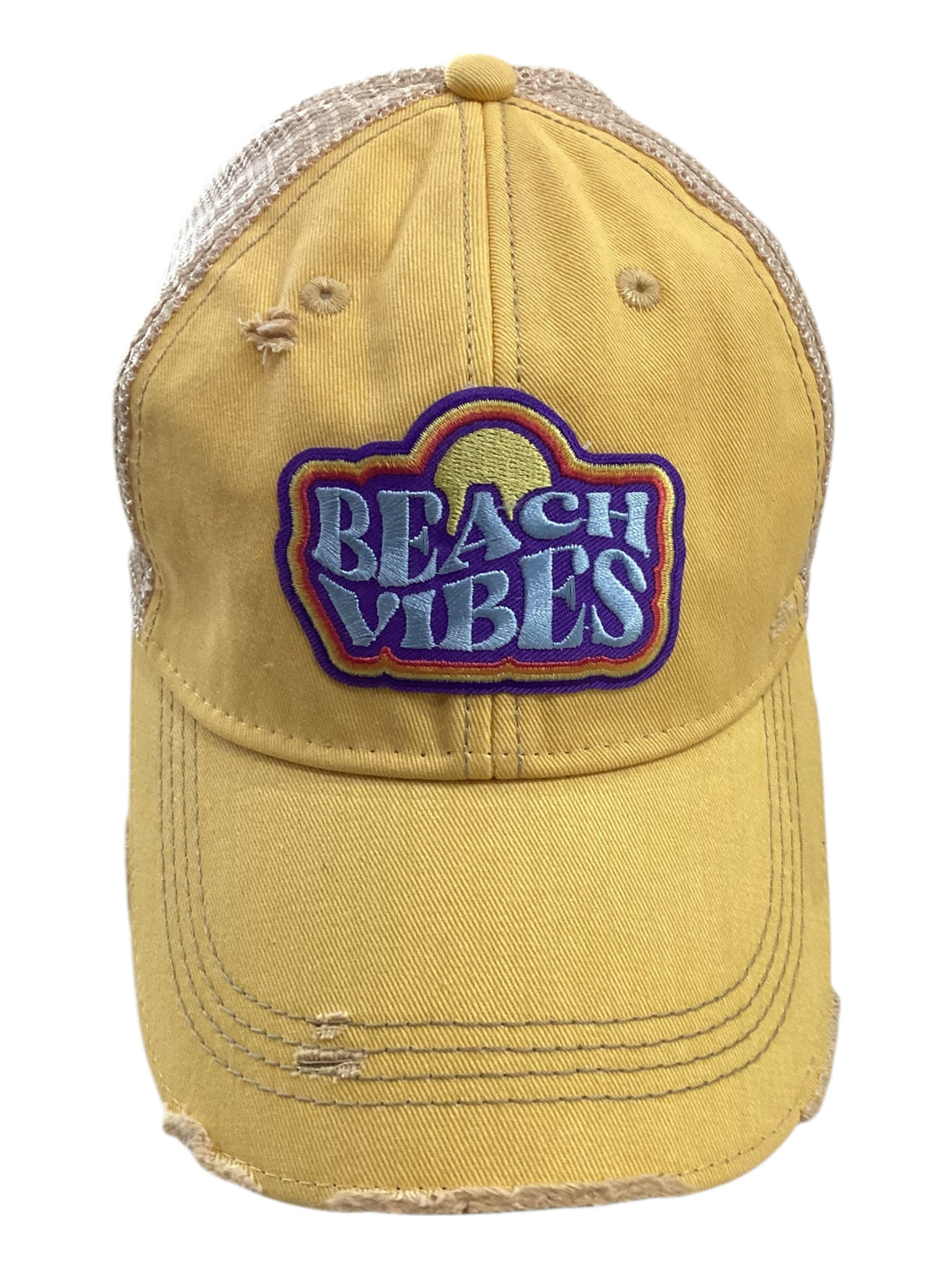 Beach Vibes Patch Hat