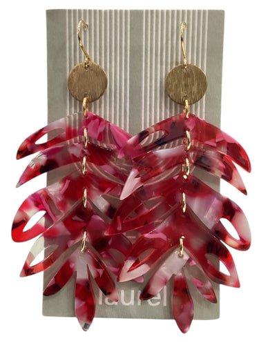 Classic Earrings - Frond