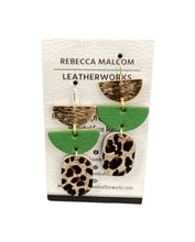 Betty Earring - Kelly Green or Pink