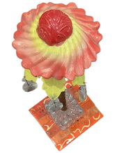 Flower Sculpture - Orange Base