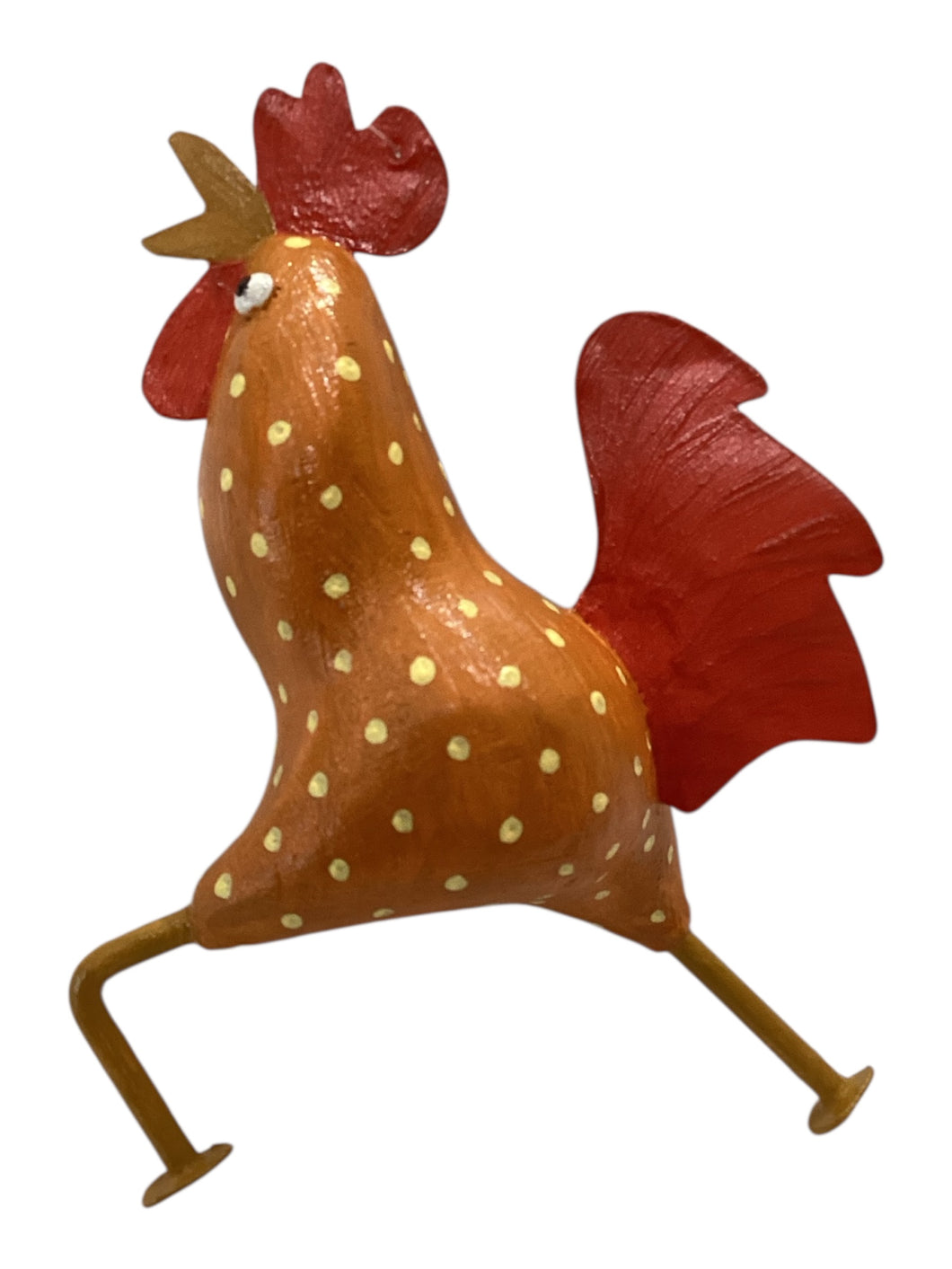 Running Rooster Ornament