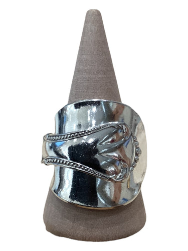 Silver Plate Saddle Rings