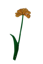Single Stem Flower Suncatcher - Yellow