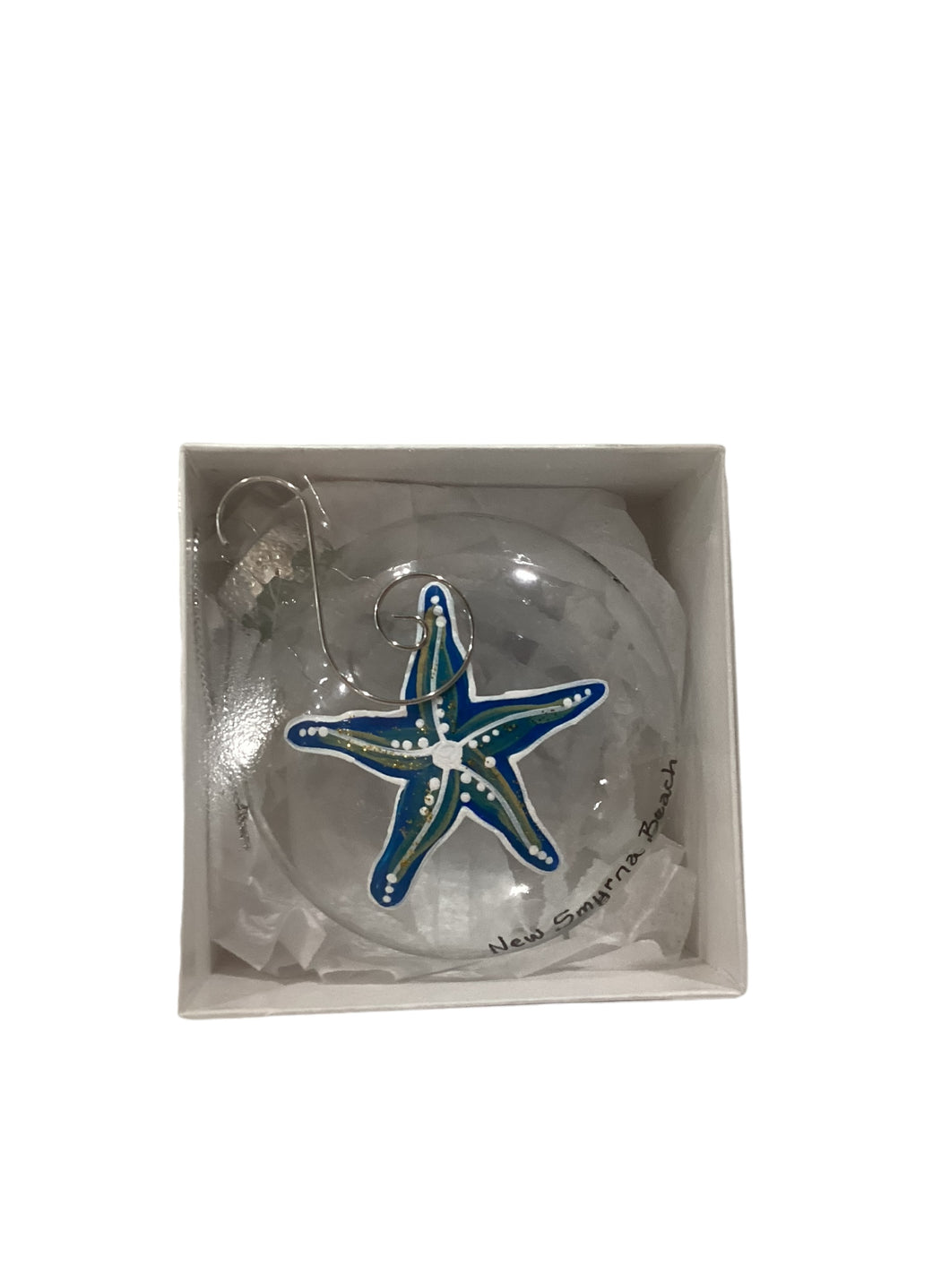 Glass Ornament -Starfish