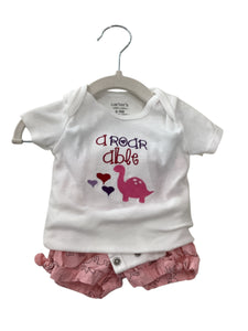 6-9M Two Piece Set - A Roar able