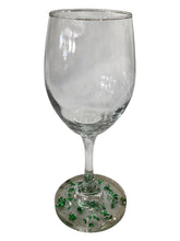 Green Flakes w/Gold Glitter