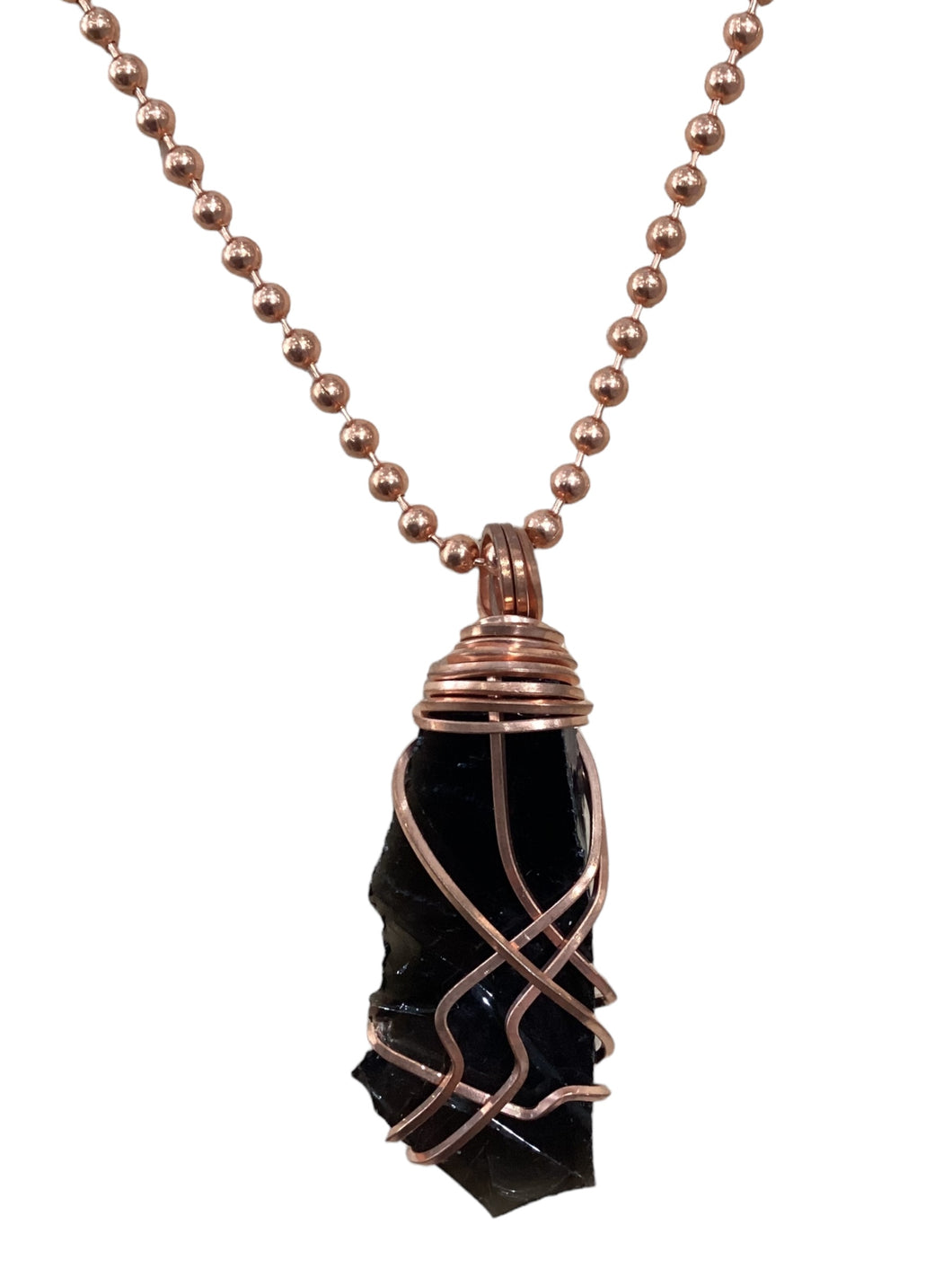 Black Obsidian Pendant