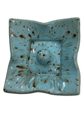 Incense Burner - Blue & Brown