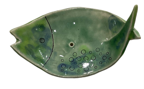 Green Fish Spoonrest