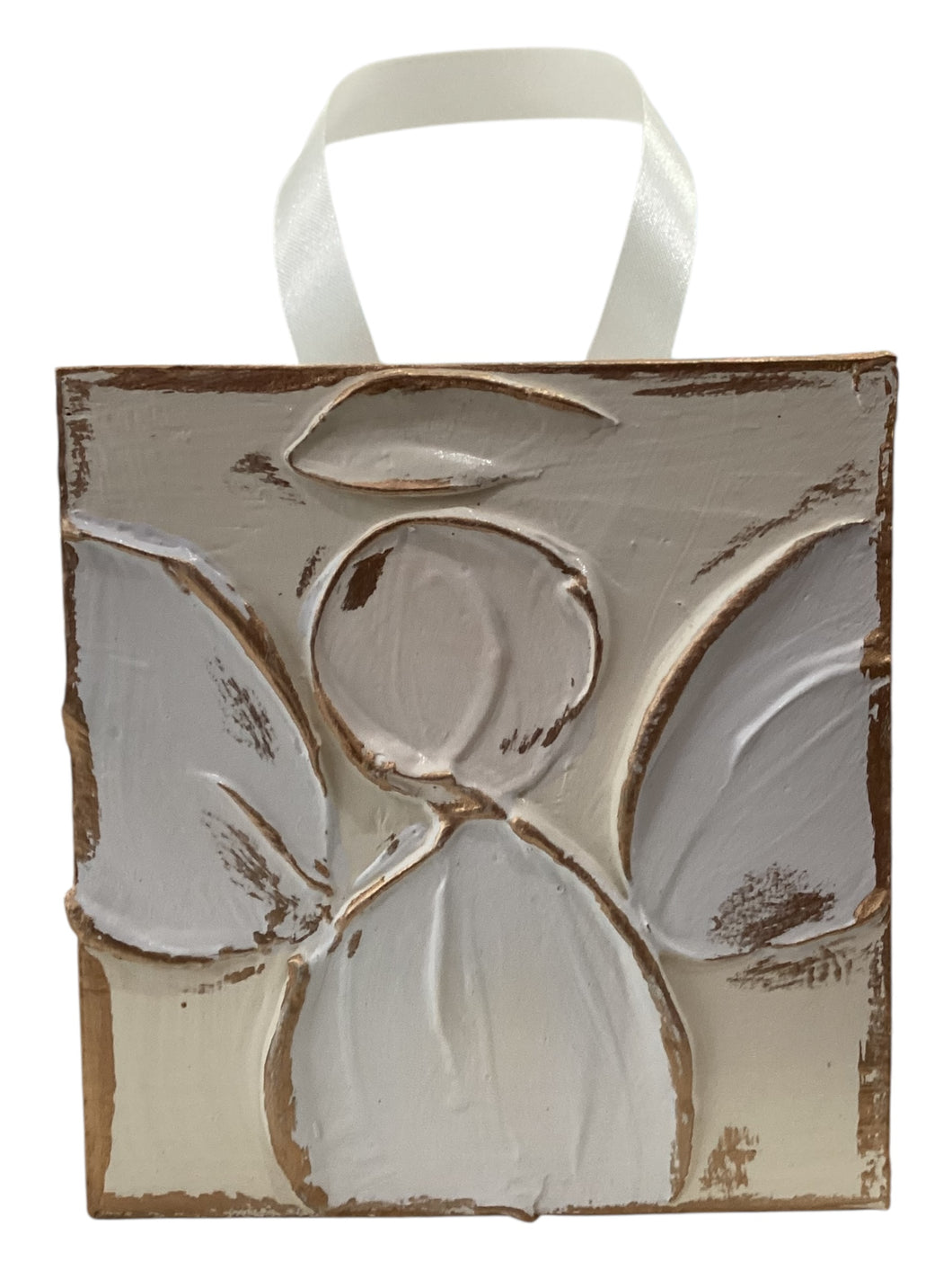 Mini Angel Ornament - Cream