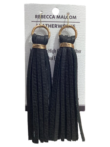 Tassel Earrings - Black