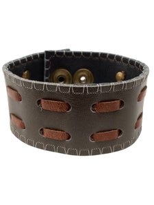 Men's Brislet Cuff - Grey/Brown