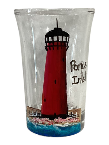 Shot Glass - Lighthouse - Ponce Inlet