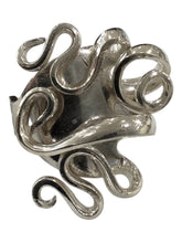 Silverplate Curly Fork Rings