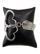 Fork Heart Bracelet