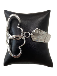 Fork Heart Bracelet