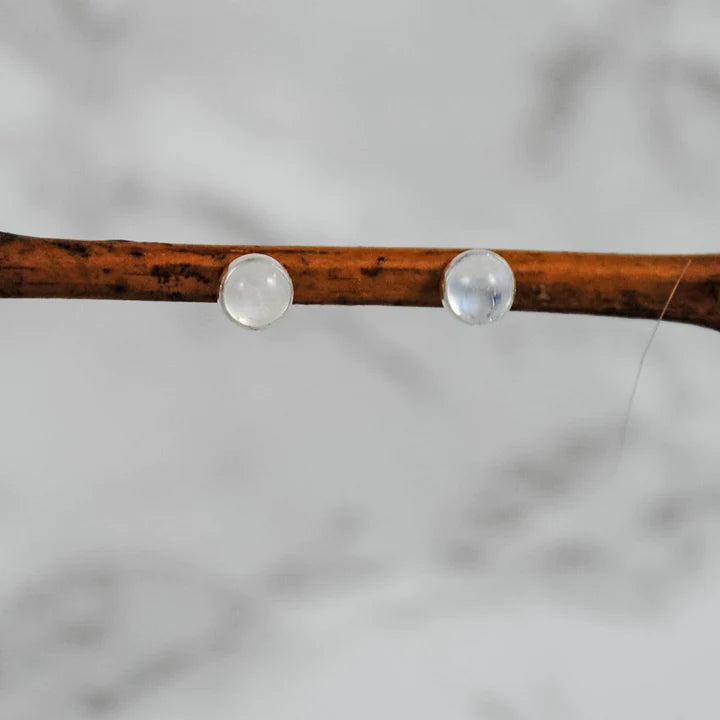 Extra Small Moonstone Studs