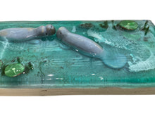 Kissing Florida Manatees