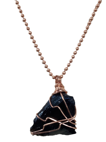 Black Obsidian Pendant