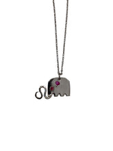 Silverplate Elephant Necklaces