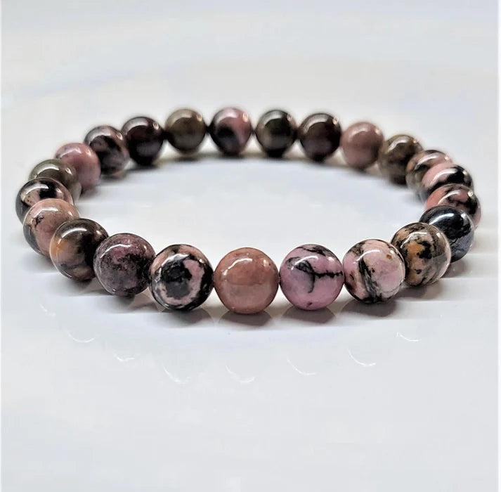 Rhodonite Bracelet - 8mm