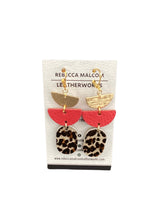 Betty Earring - Kelly Green or Pink