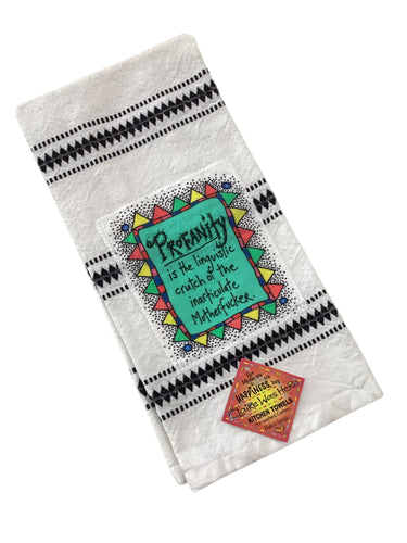 #80 Tea Towel - Profanity